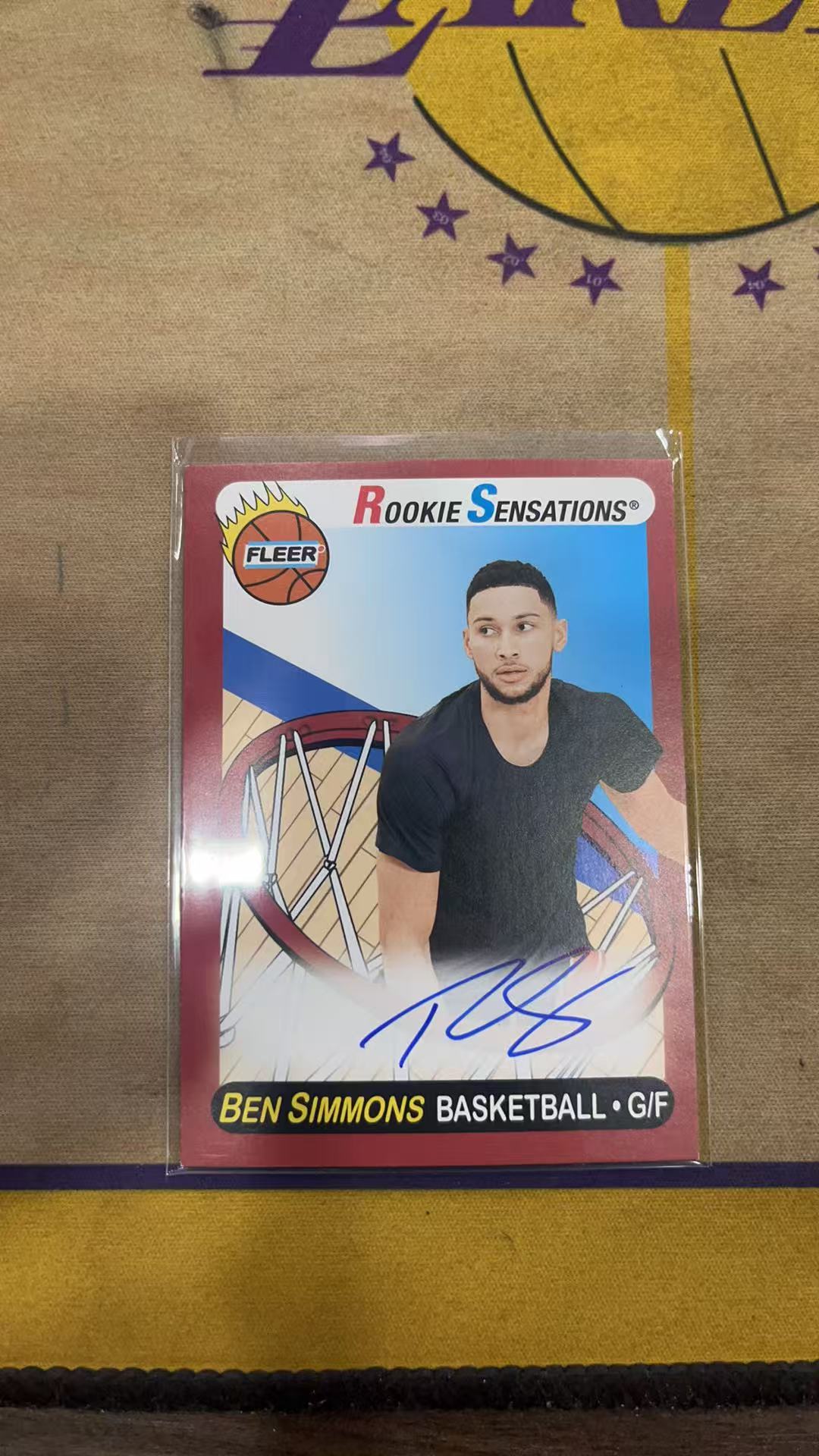 本 西蒙斯 UD Fleer 卡签