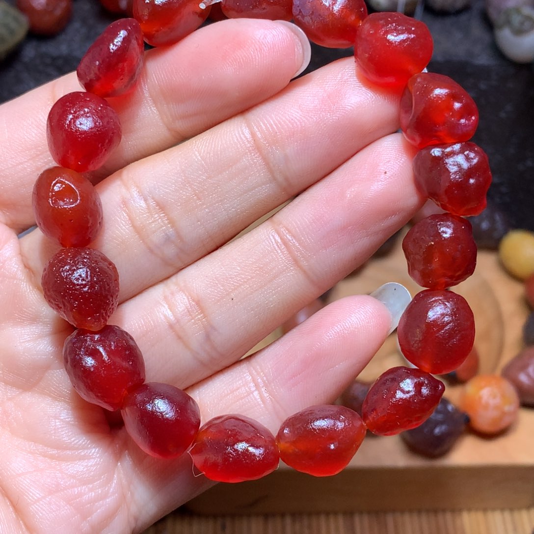 未镶嵌玛瑙/玉髓珠宝半成品