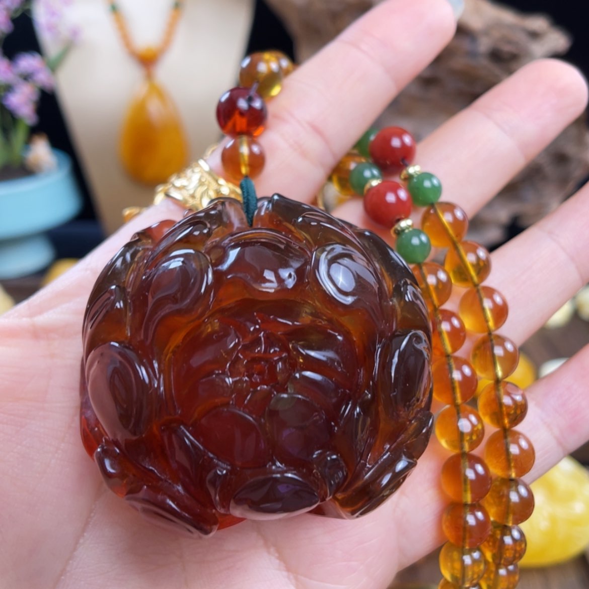【闪购商品】琥珀珠宝奇石未镶嵌