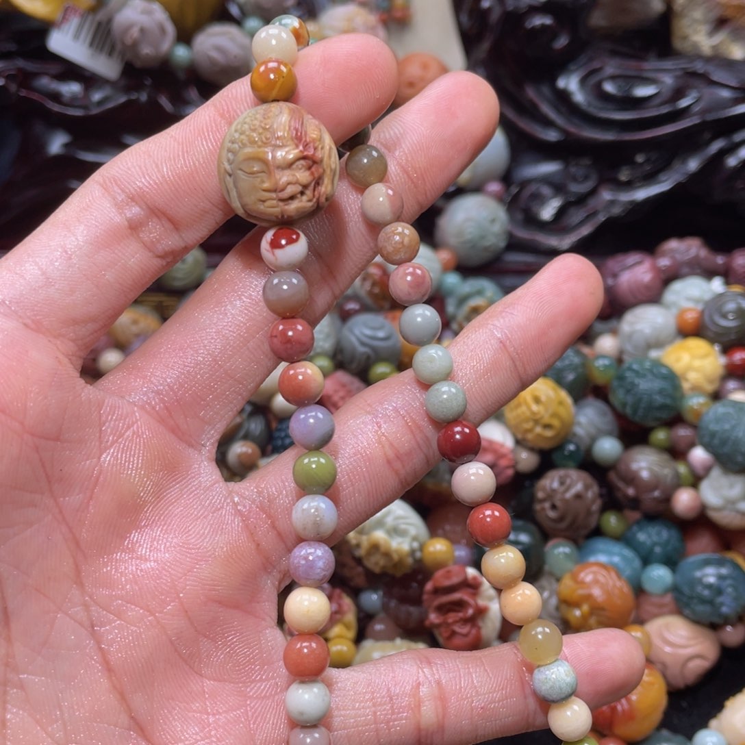 石英质玉手链未镶嵌