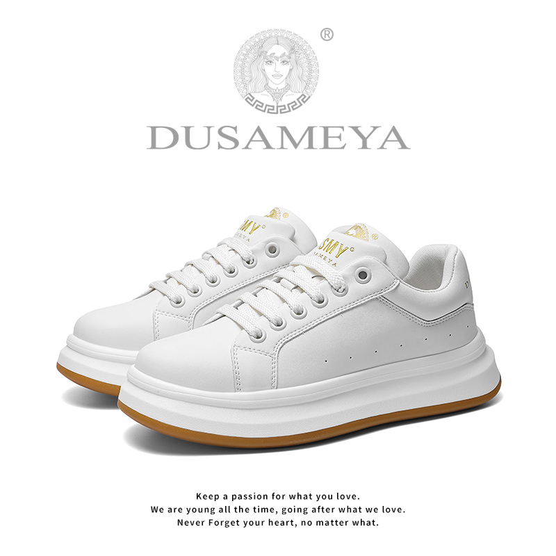 拼色时尚休闲鞋男女同款鞋厚款韩版休闲运动鞋透气