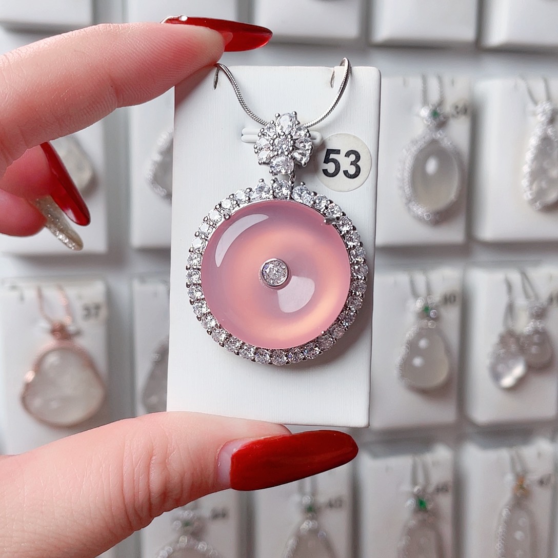 玛瑙/玉髓吊坠(赠链)未镶嵌