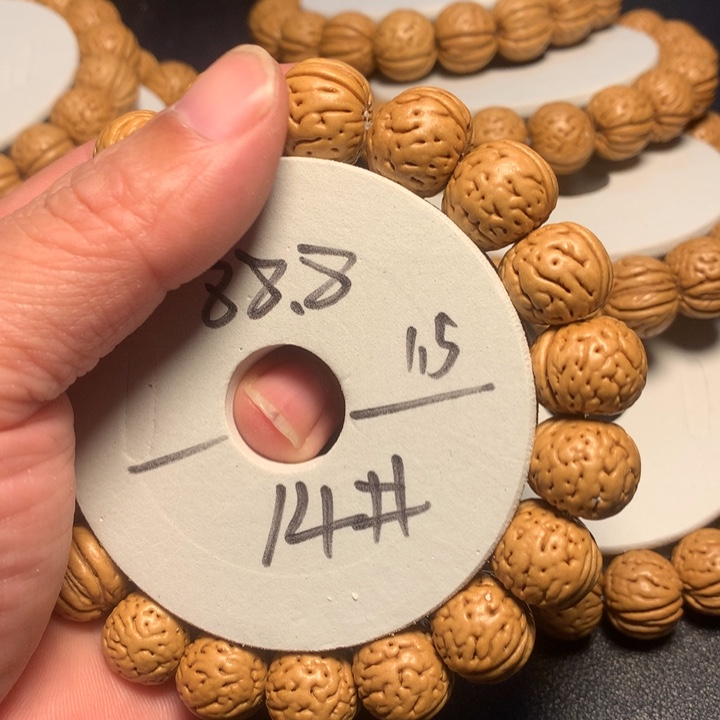 手串桃核14号健健康康