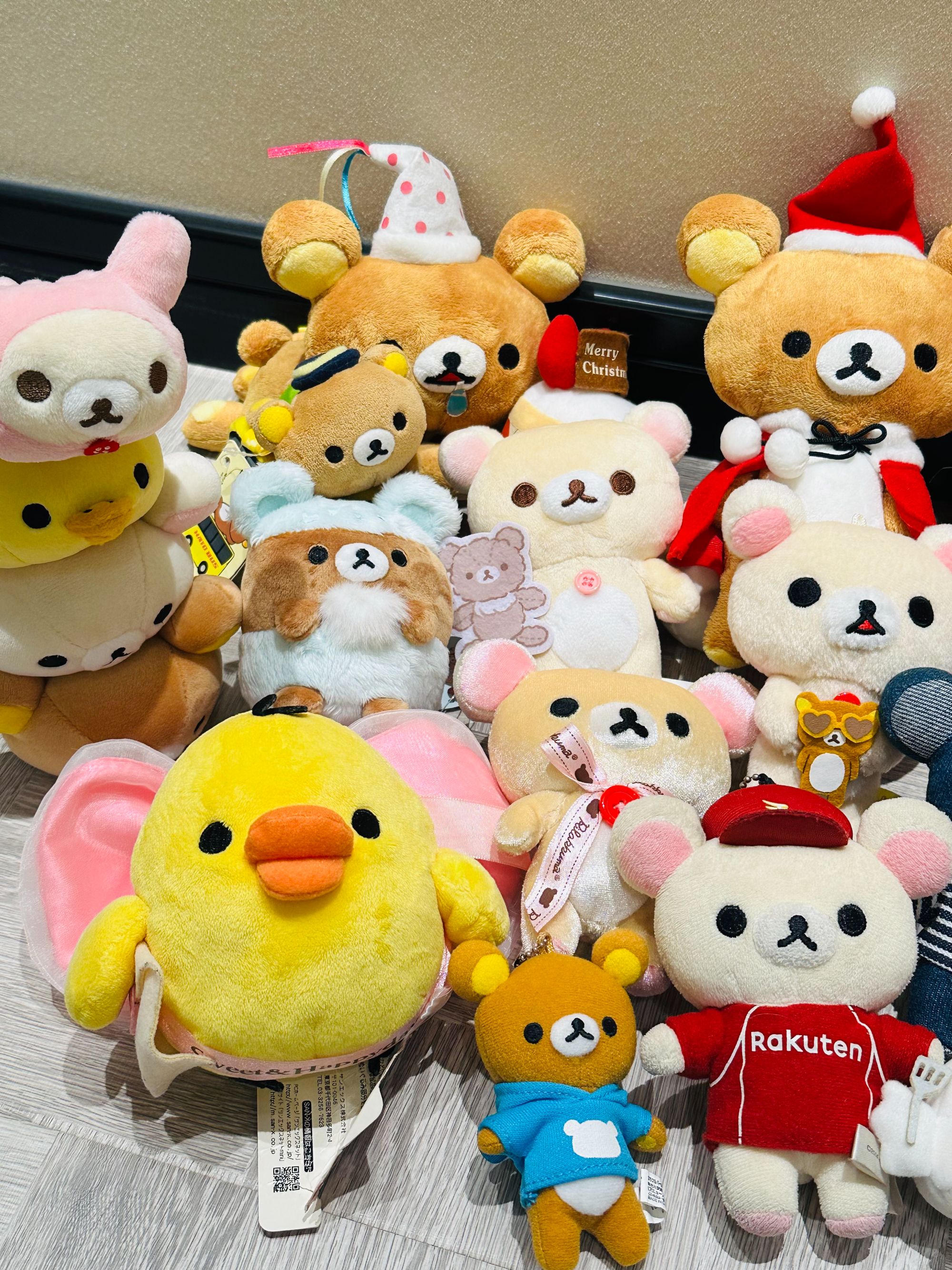 【直播间扣号选款】正版中古轻松熊代购毛绒玩具周边挂件 no退no换