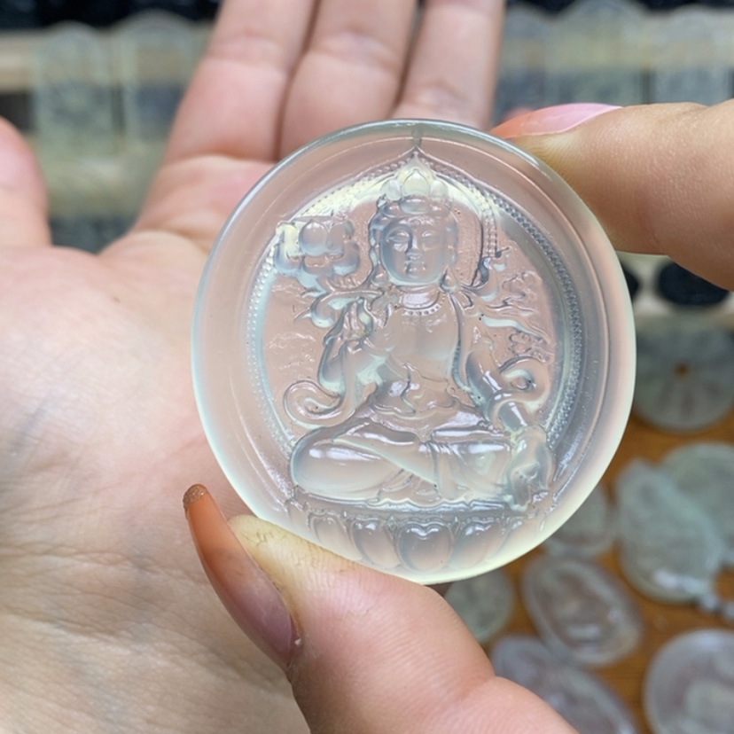 【闪购商品】蛇纹石玉颈饰未镶嵌