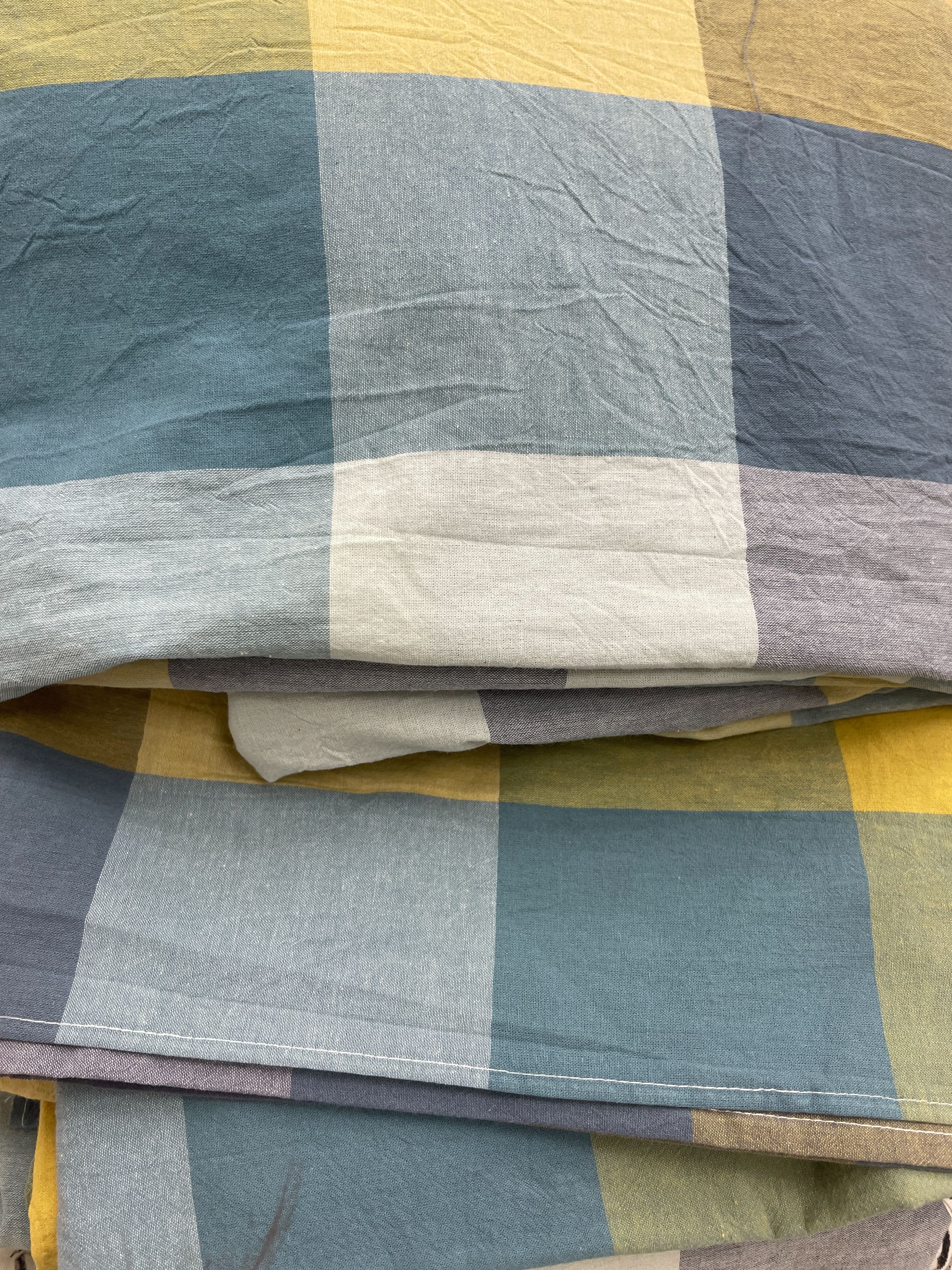 纯棉四件套格子款