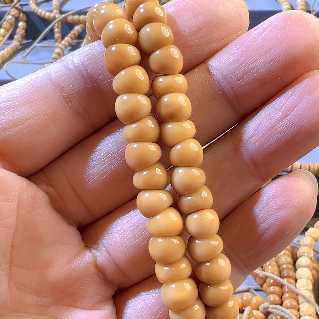 菩提根/象牙果手串卡8左右蒜瓣大肠手持