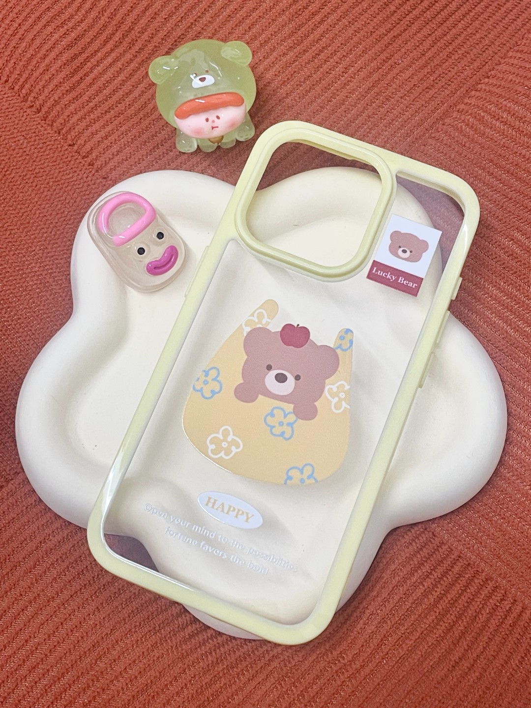 J透色 【先拍后拆】卡通可爱简约手机壳创意