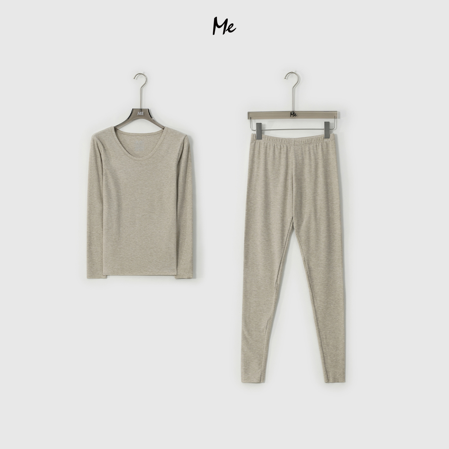 ME【老杨给你准备的秋衣秋裤（一体绒）】亲肤锁温保暖套装MESA4566
