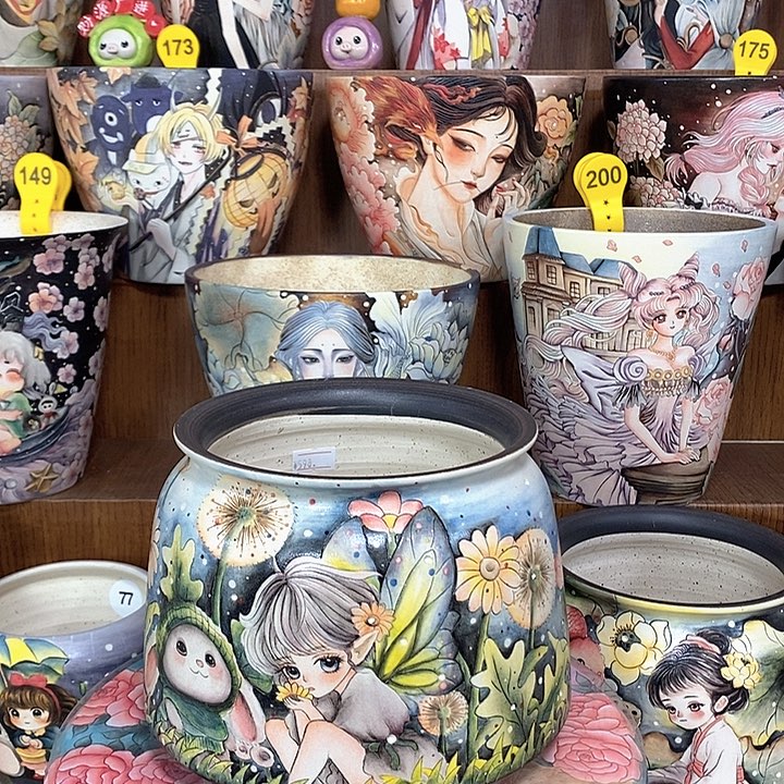 景德镇精品js美盆