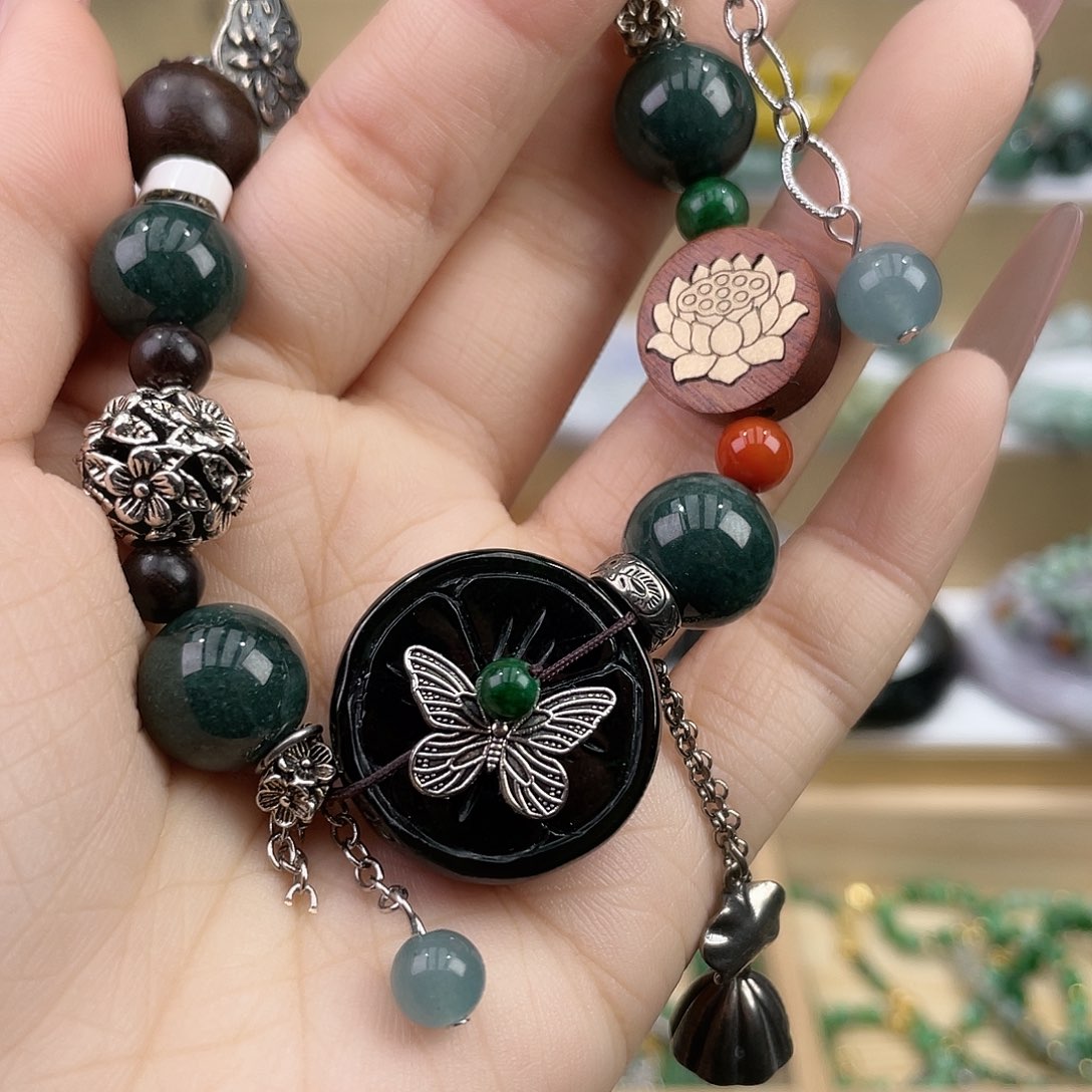 翡翠未镶嵌手链手链