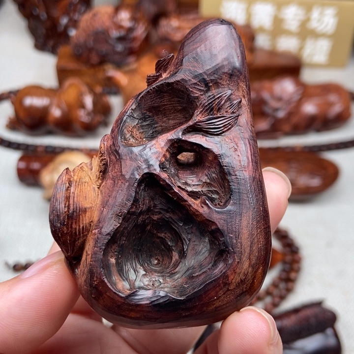 把件黄花梨/降香黄檀枯木逢春