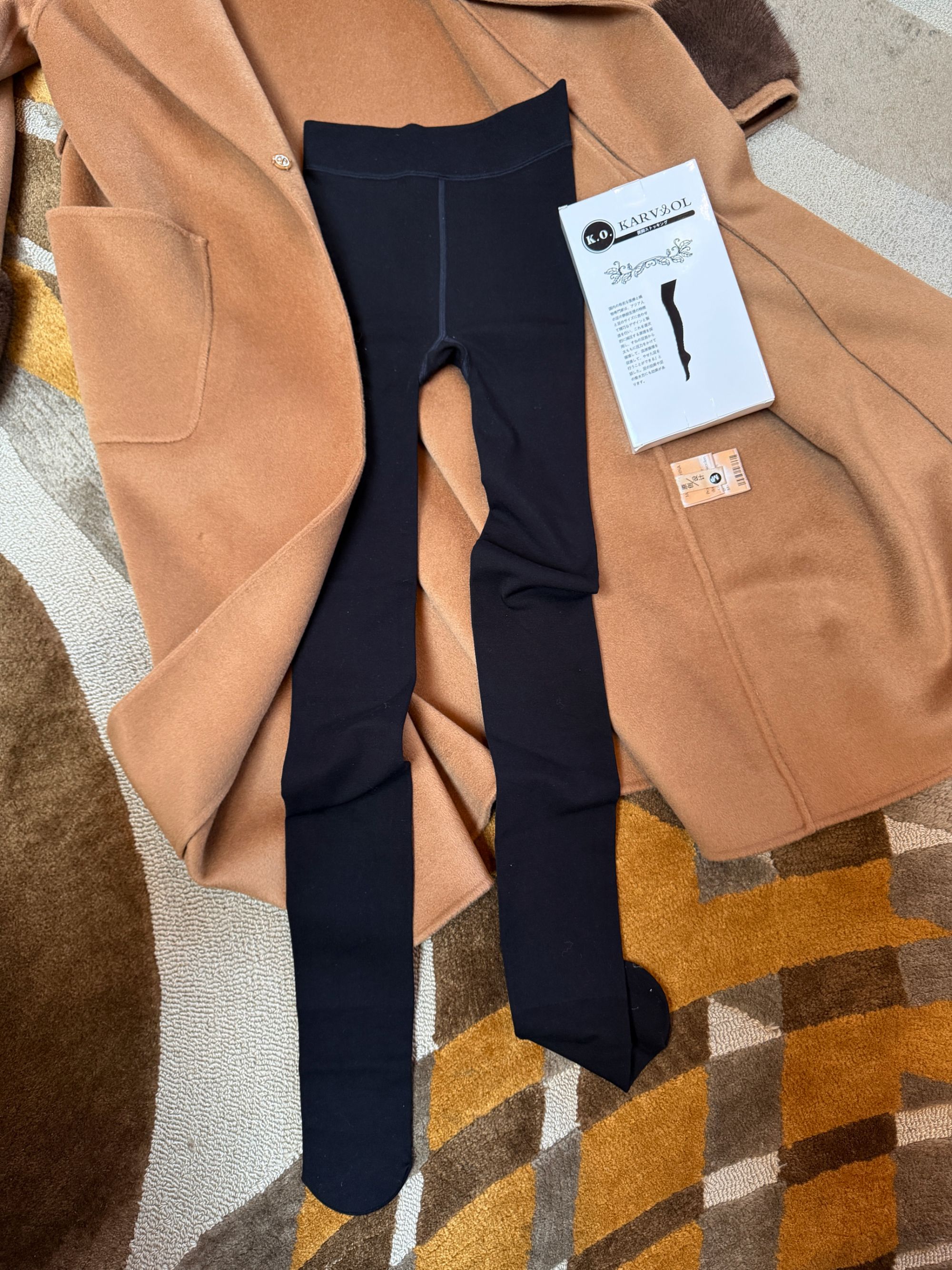 保暖纯欲风女打底裤微胖梨形裤子时尚女士裤子黑色加绒高腰秋冬