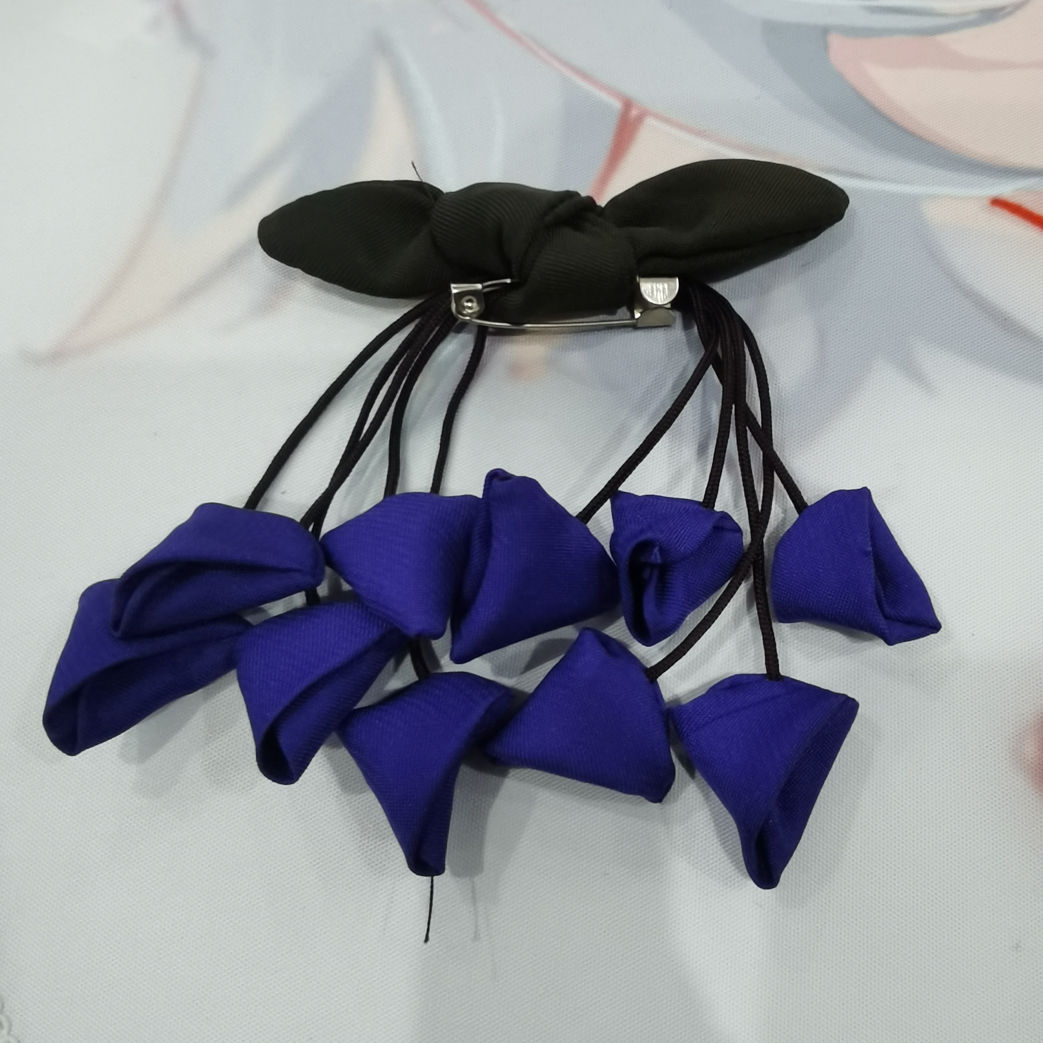 铜布艺胸针 新款日韩百搭胸花布艺手工花朵胸花