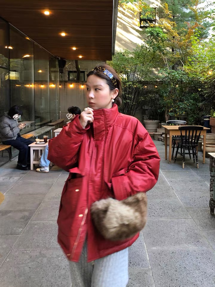 WXLSTUDIO 11/26 丹麦雪境 黄金分割高蓬松90白鸭绒立领羽绒服