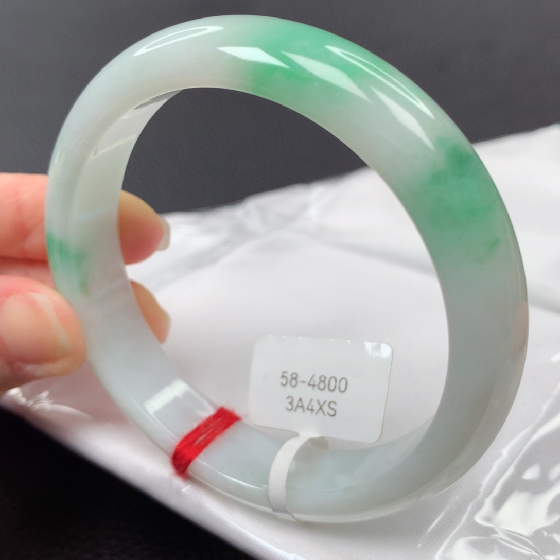 【闪购商品】翡翠手镯未镶嵌47号正圈