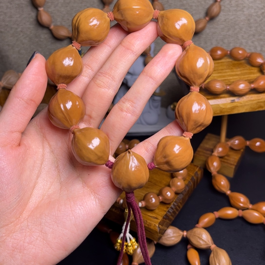 清***隐橄榄核手串/手链1