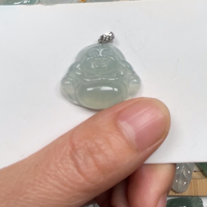 翡翠未镶嵌吊坠(不含链)翡翠