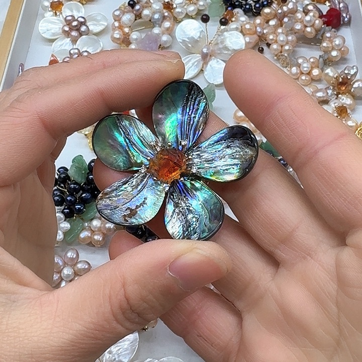 淡水珍珠甜美银S925镶嵌
