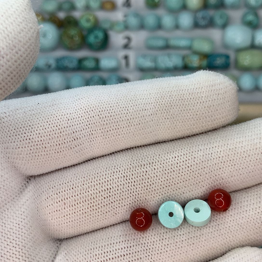 南红玛瑙珠宝半成品未镶嵌黄*