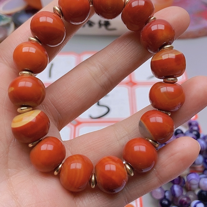 【闪购商品】玛瑙/玉髓珠宝半成品未镶嵌小*