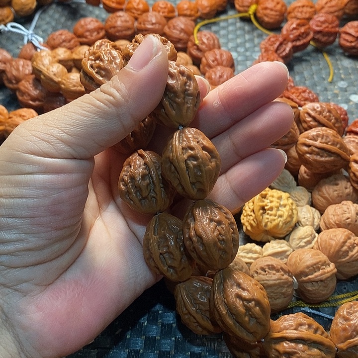 种***发手串文玩核桃龙骨