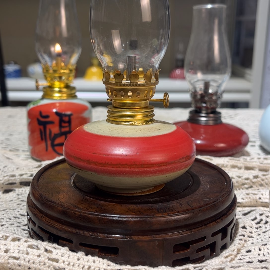 摆件景德镇陶瓷香薰灯