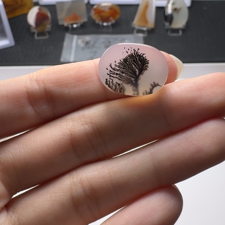 玛瑙/玉髓未镶嵌摆件