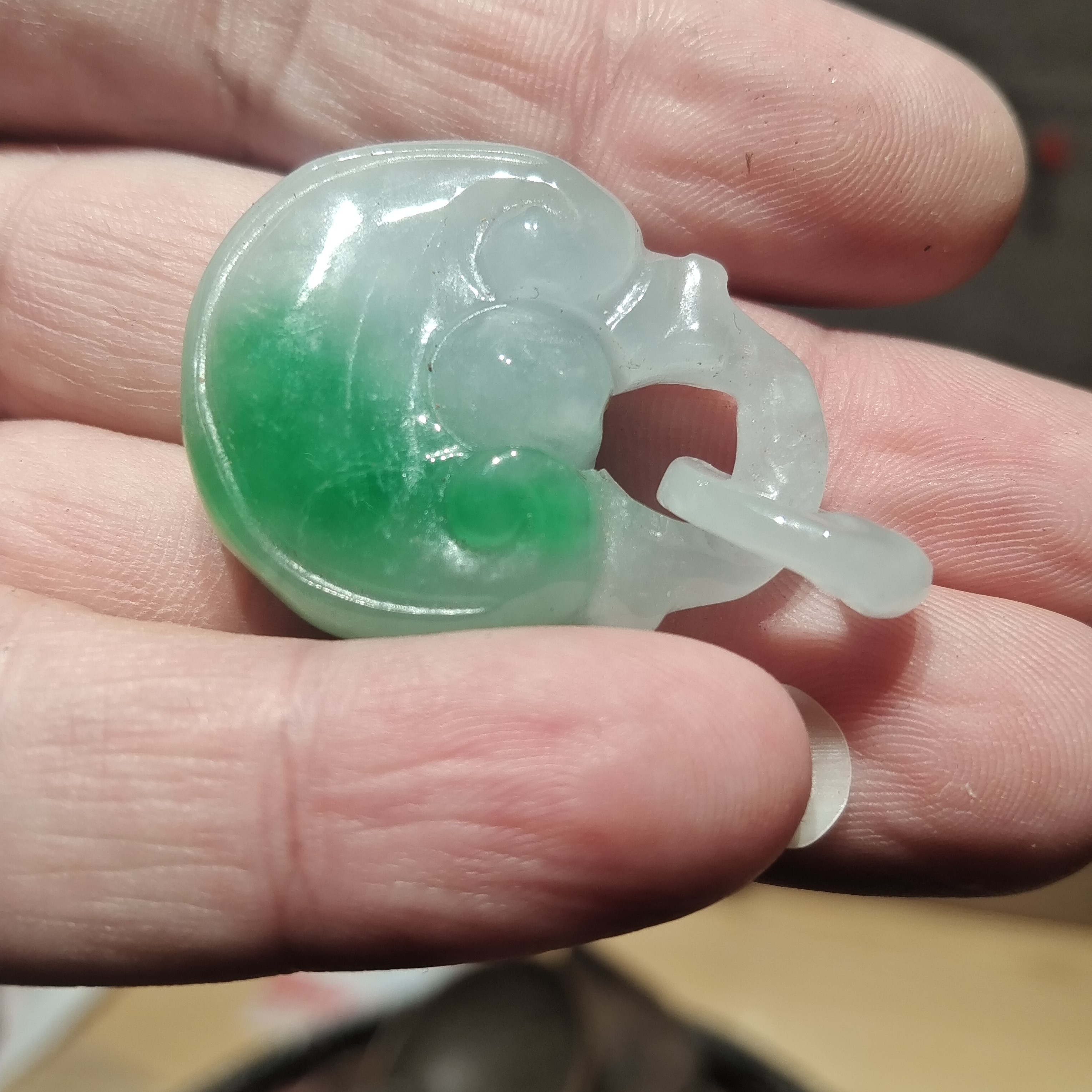 男女款宝宝锁玉坠简约时尚情侣款玉坠饰品