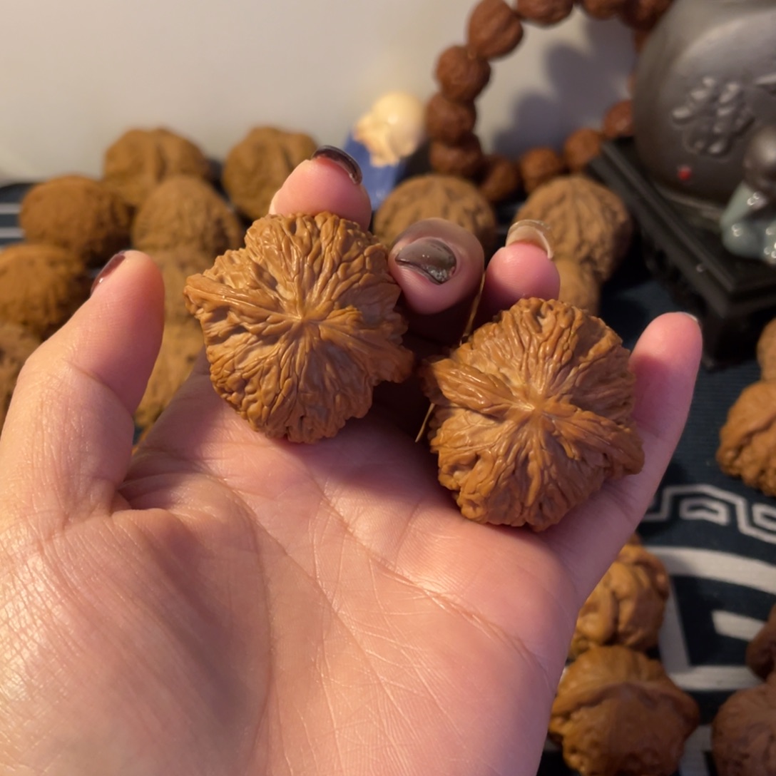 文玩核桃吊坠磨盘41.5