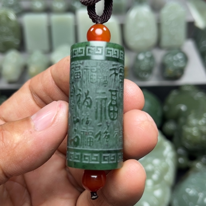 和田玉把件未镶嵌