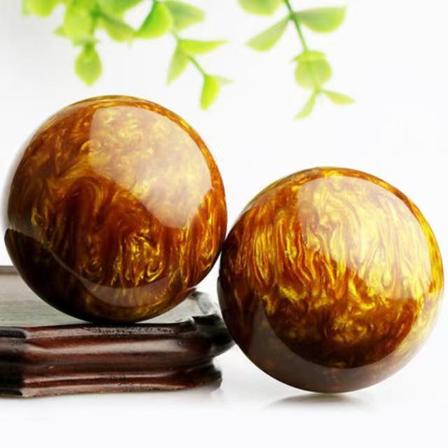 一类精品  YW 金丝楠手球 无礼盒