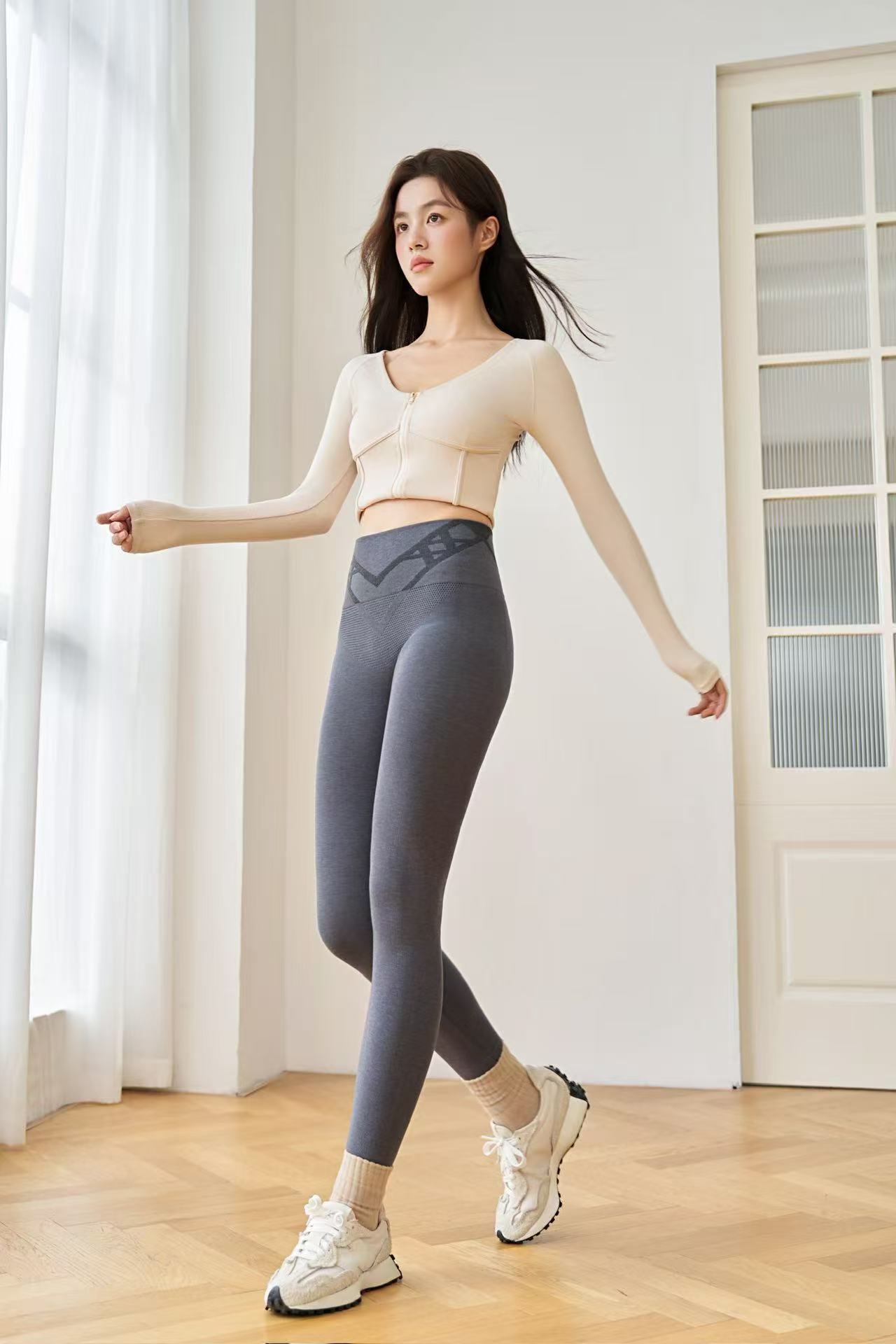 815羊绒棉收腹提臀美体秋裤