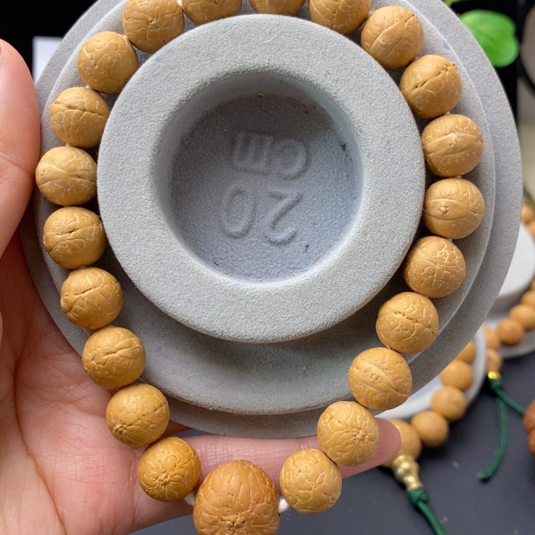 凤眼菩提吊坠12.5手串