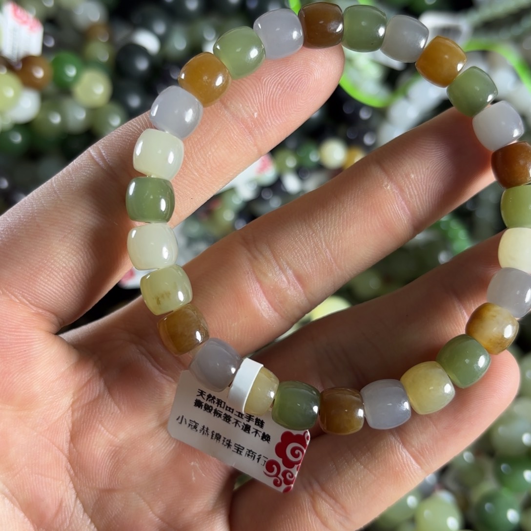 未镶嵌和田玉手链14