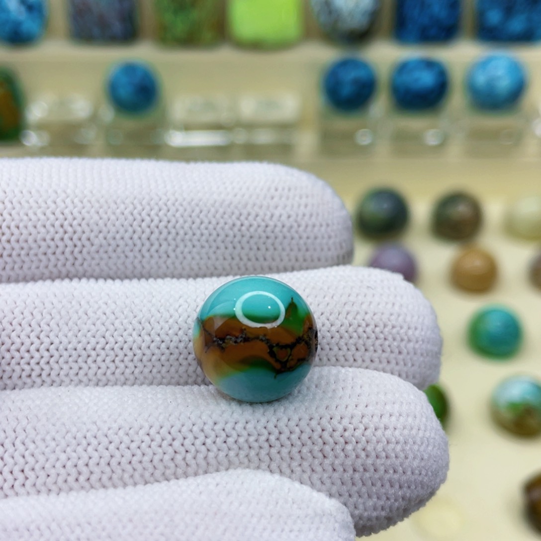 未镶嵌绿松石颈饰尺寸卡14