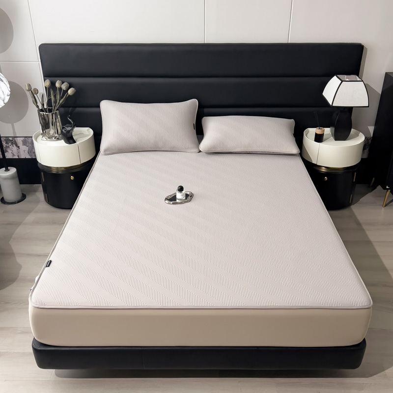 【罗拉三色】高端冰丝凉席三件套夏天冰丝席可水洗空调软席子