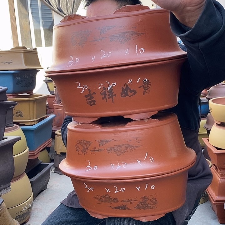 花盆紫砂宜兴紫砂