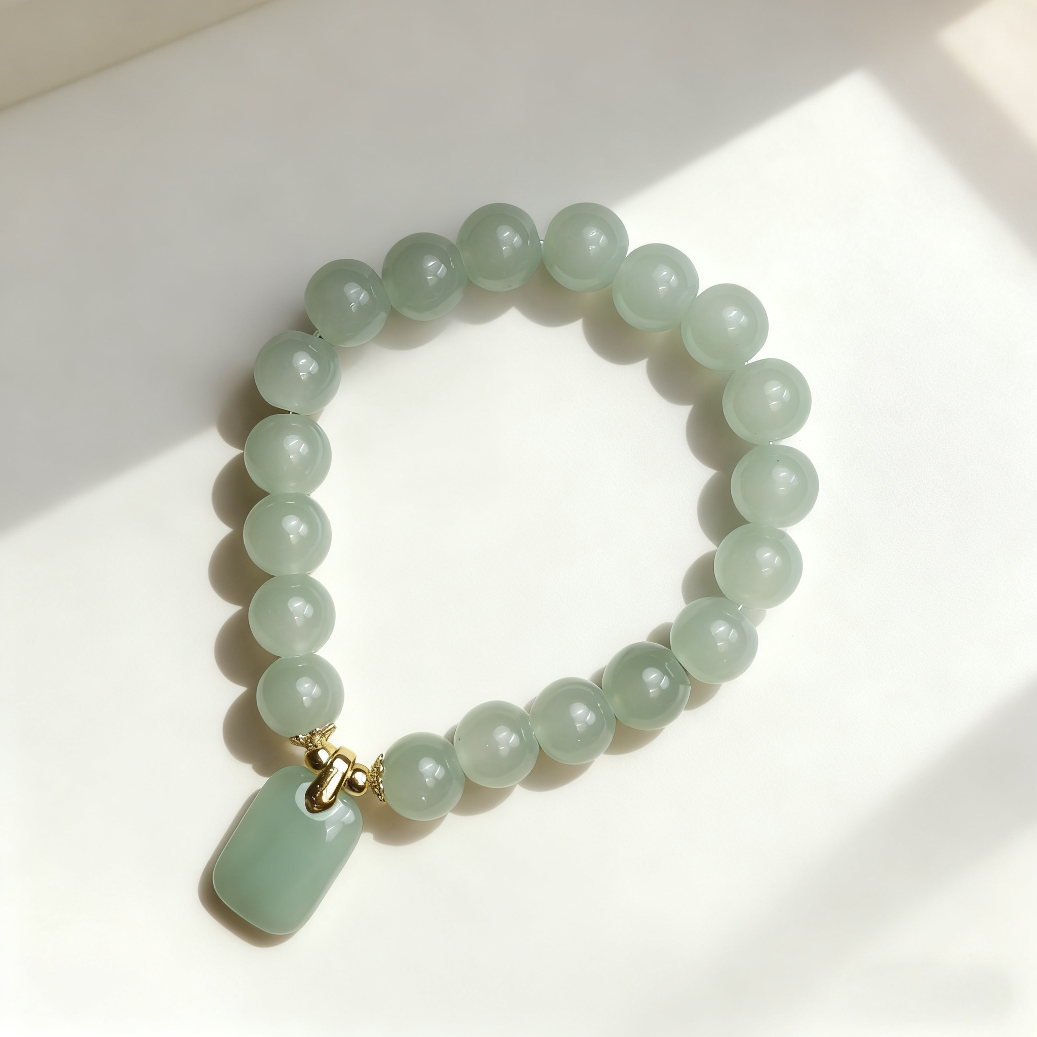 和田无事牌单圈款 精品手串 无礼盒 AC 0023