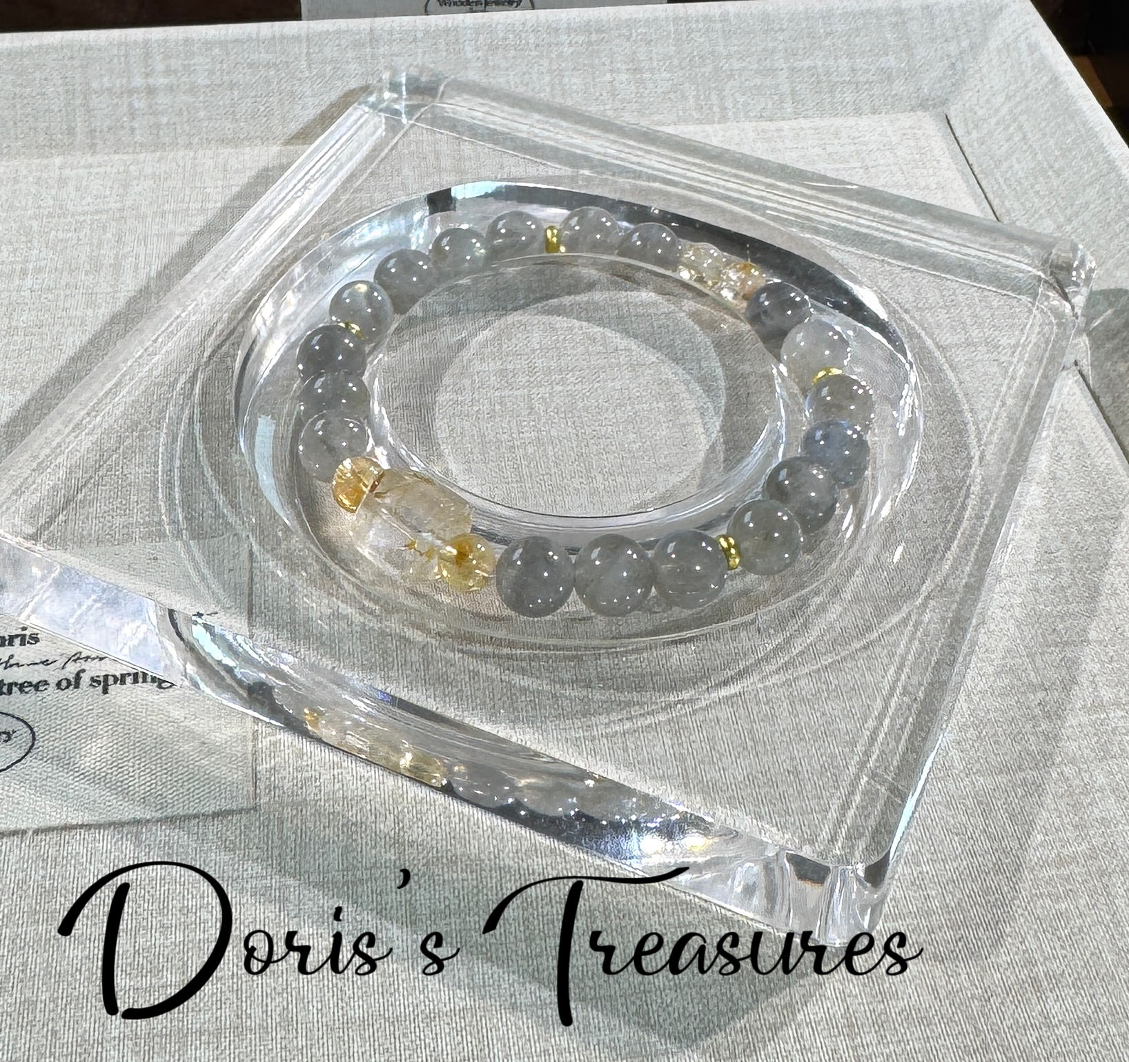 【灰金方糖】手链 精致气质多样性发一颜色微差