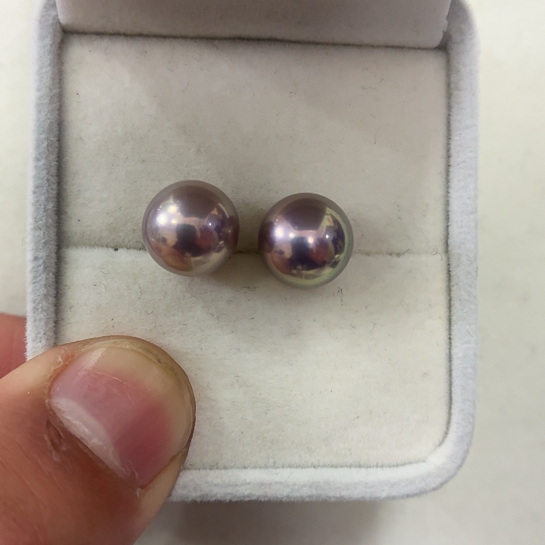 未镶嵌耳饰淡水珍珠定制