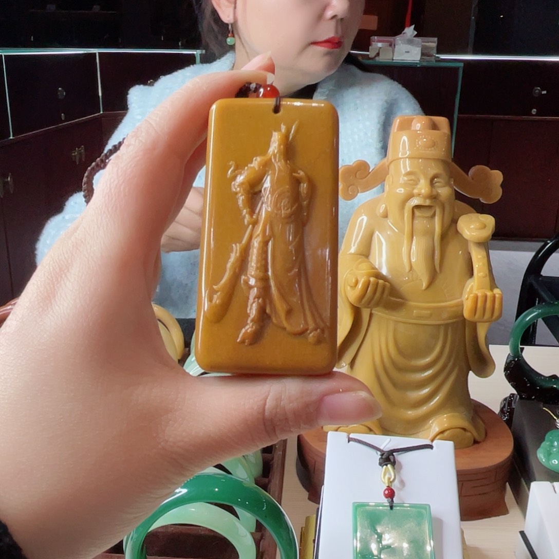 密玉（石英质玉）吊坠未镶嵌