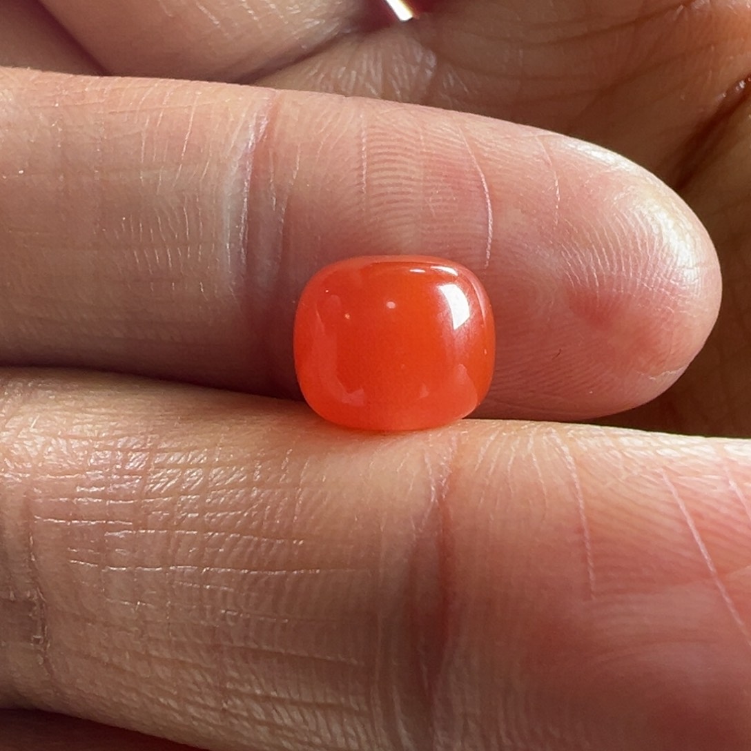 南红玛瑙老型8.6*7.4未镶嵌