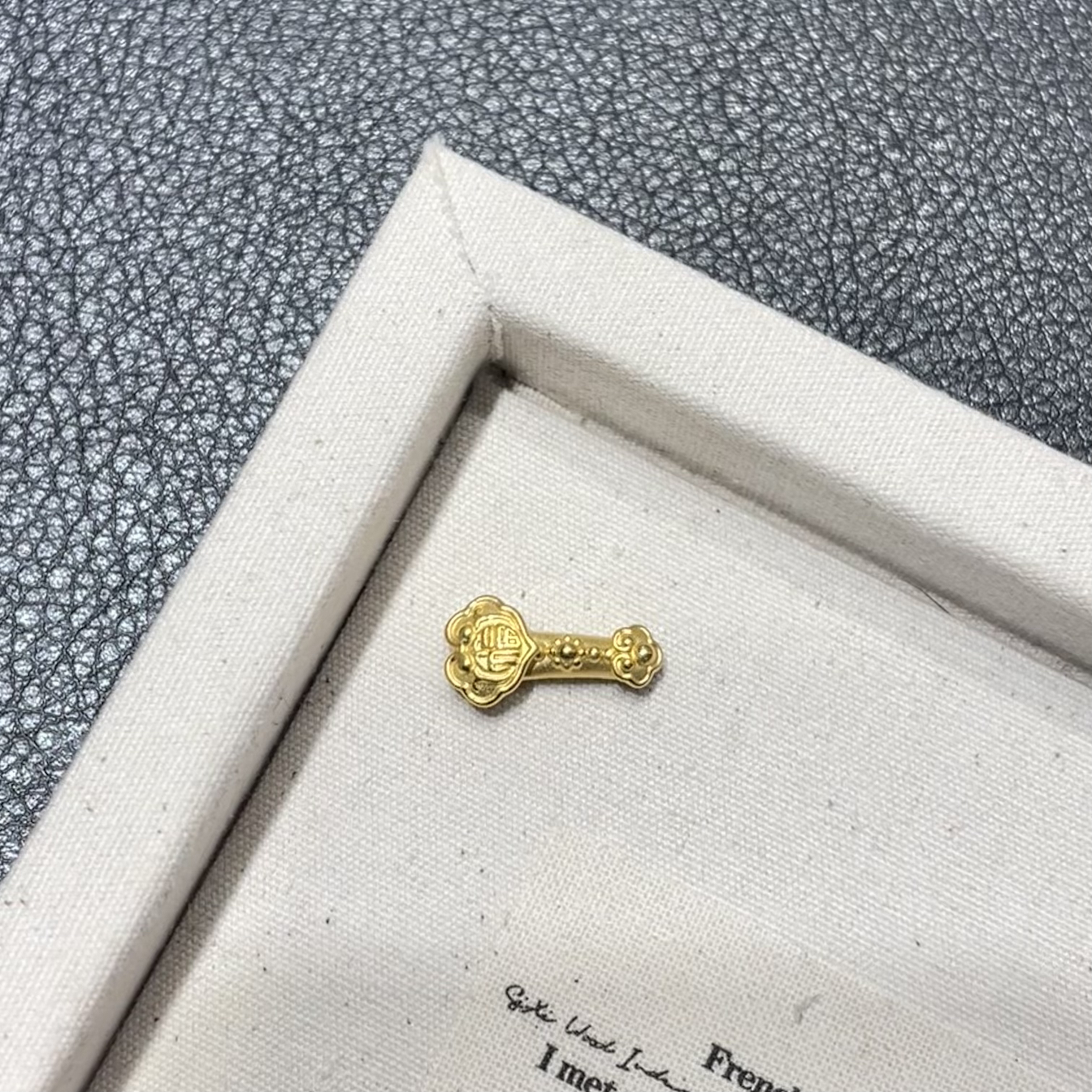 足金999小如意黄金转运珠克重的幸运之选