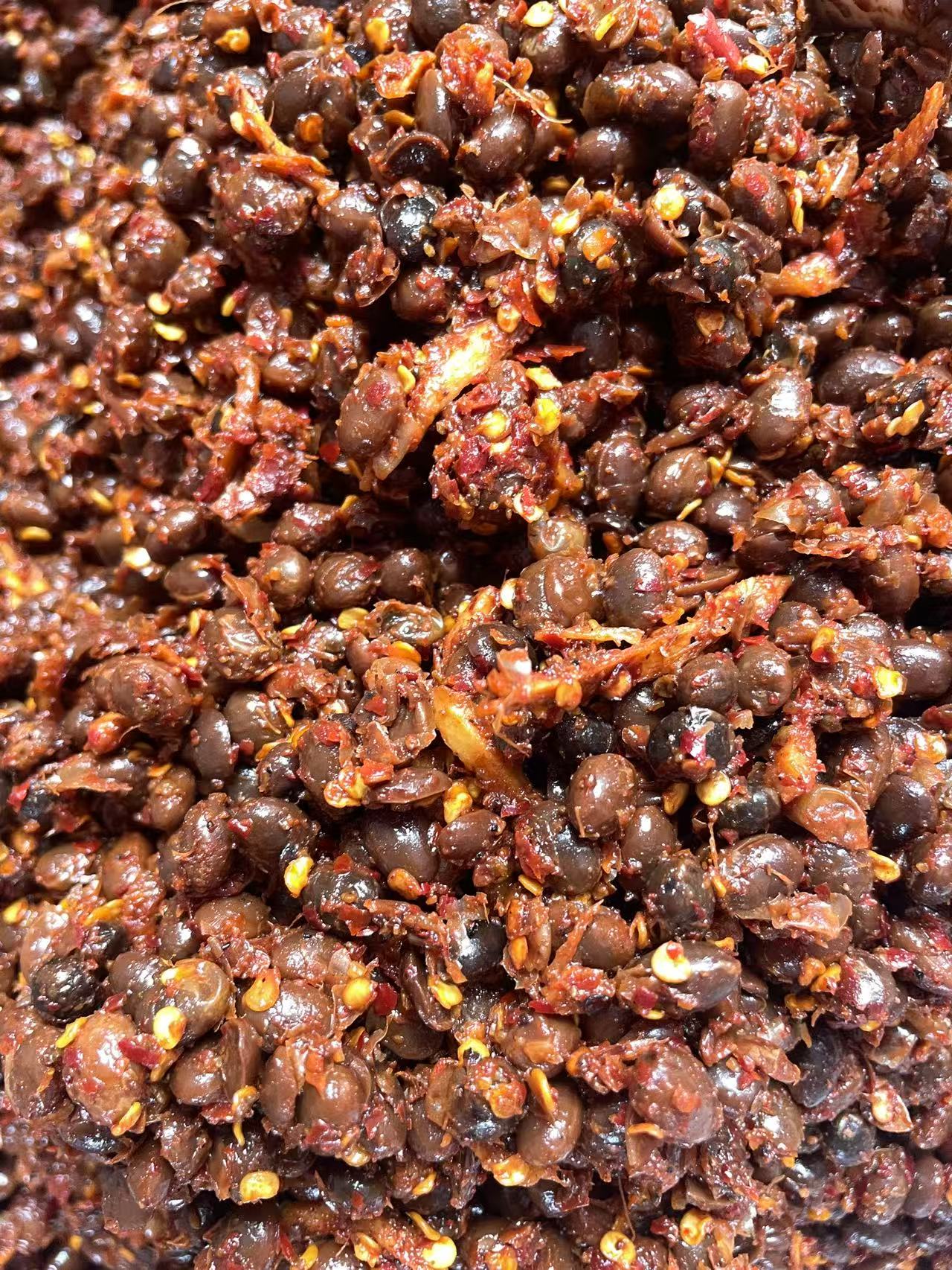 云南文山麻辣干豆鼓，好吃下饭