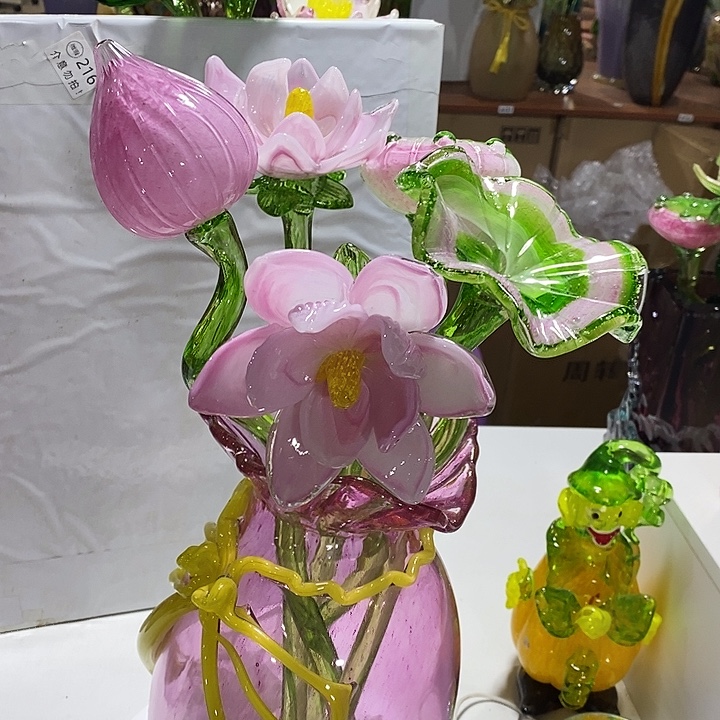 繁***头5只荷花高45厘米左右