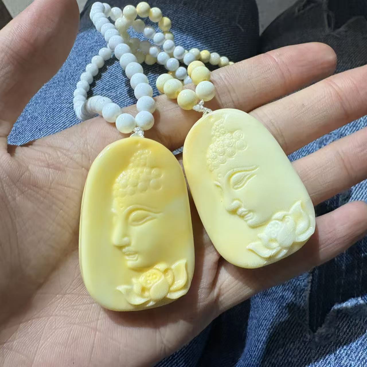 非金属羽毛项链 车厘子佛像项链多样性发其一j678
