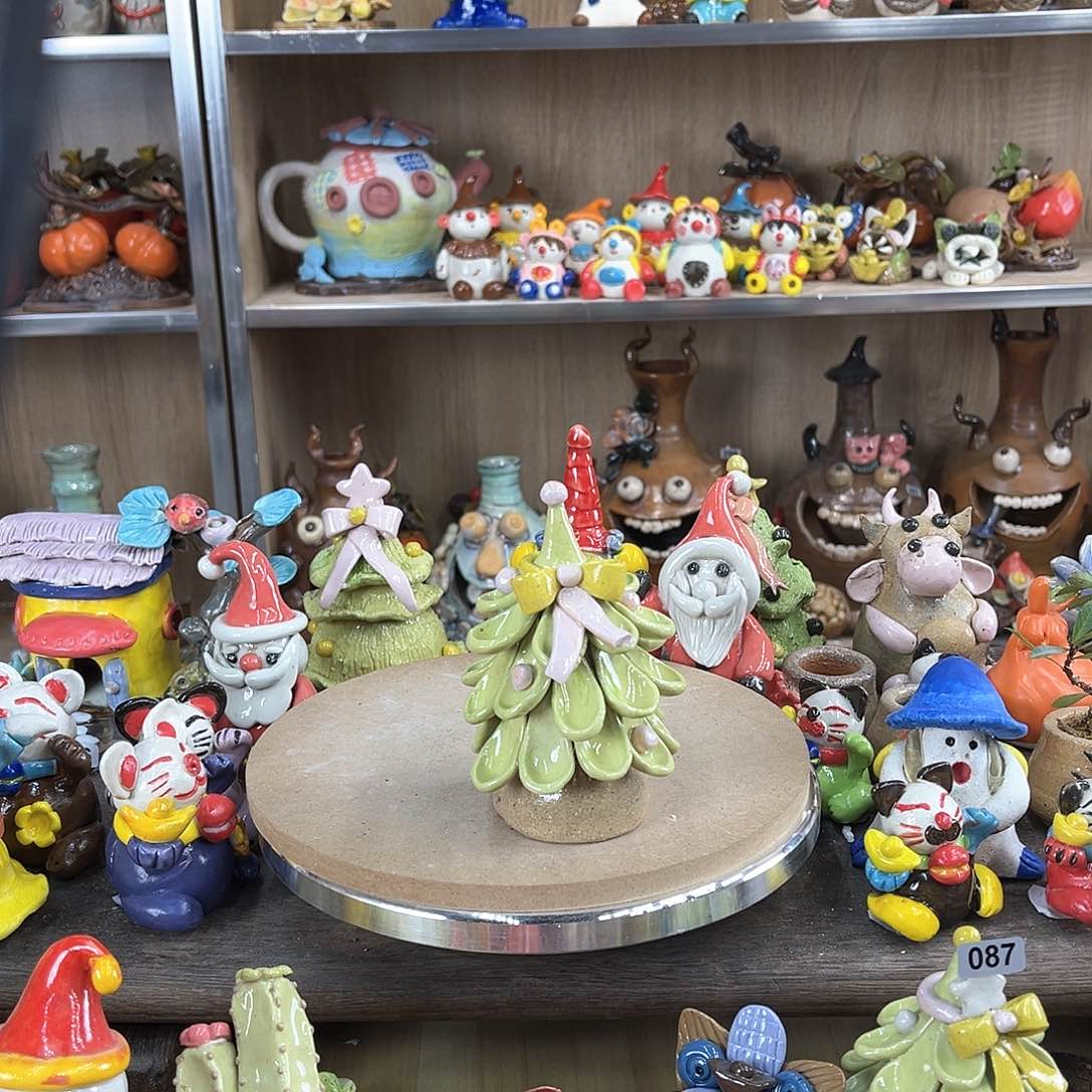 摆件手工陶瓷摆件瑕疵82