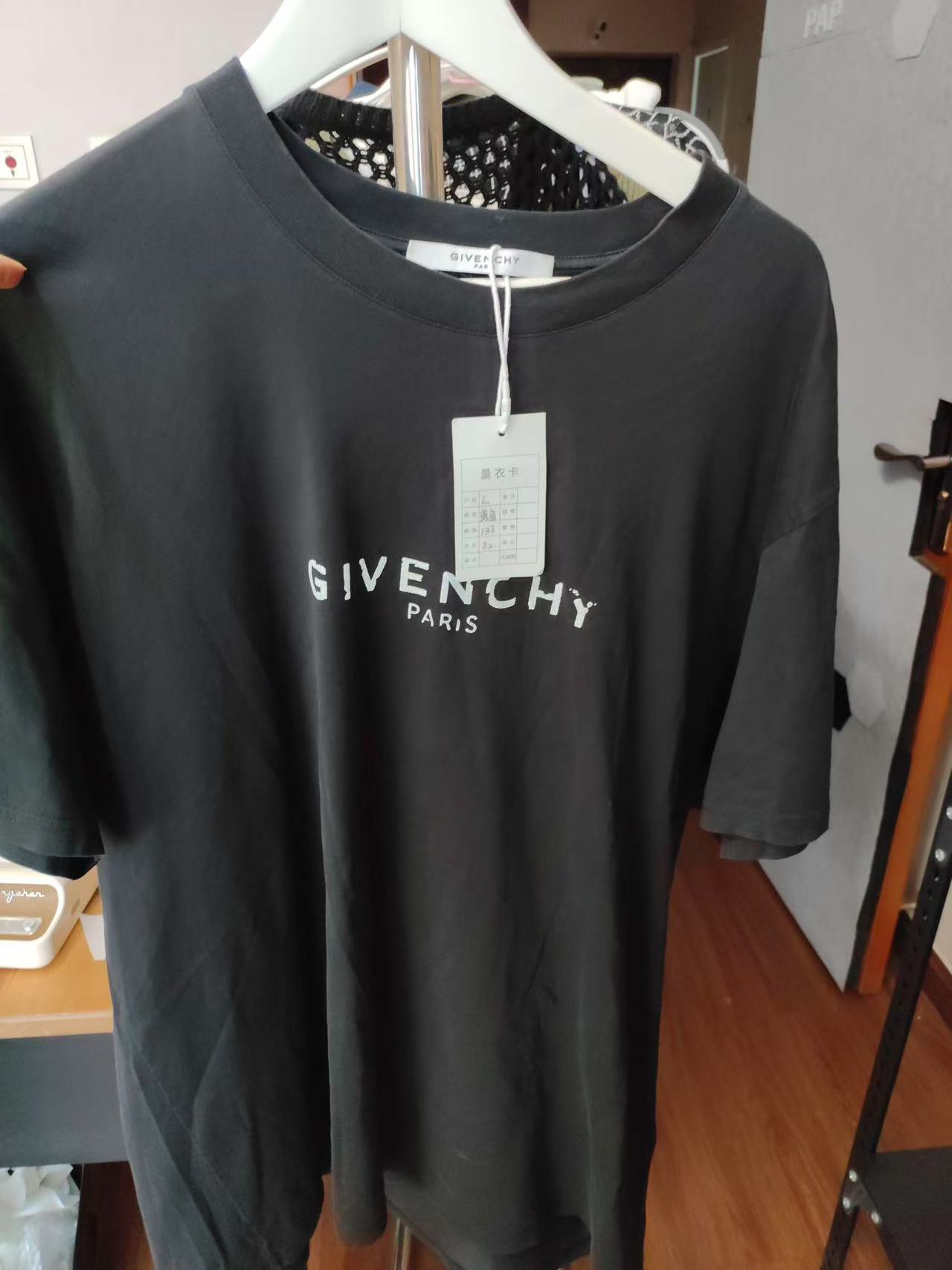 99新 Givenchy/纪梵希 有奢友得严选丨纪梵希黑色短袖001032