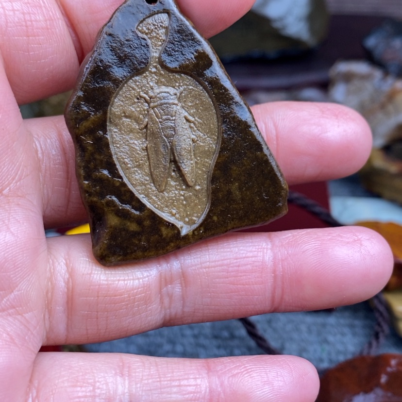 【闪购商品】星*.原石雕刻手把件